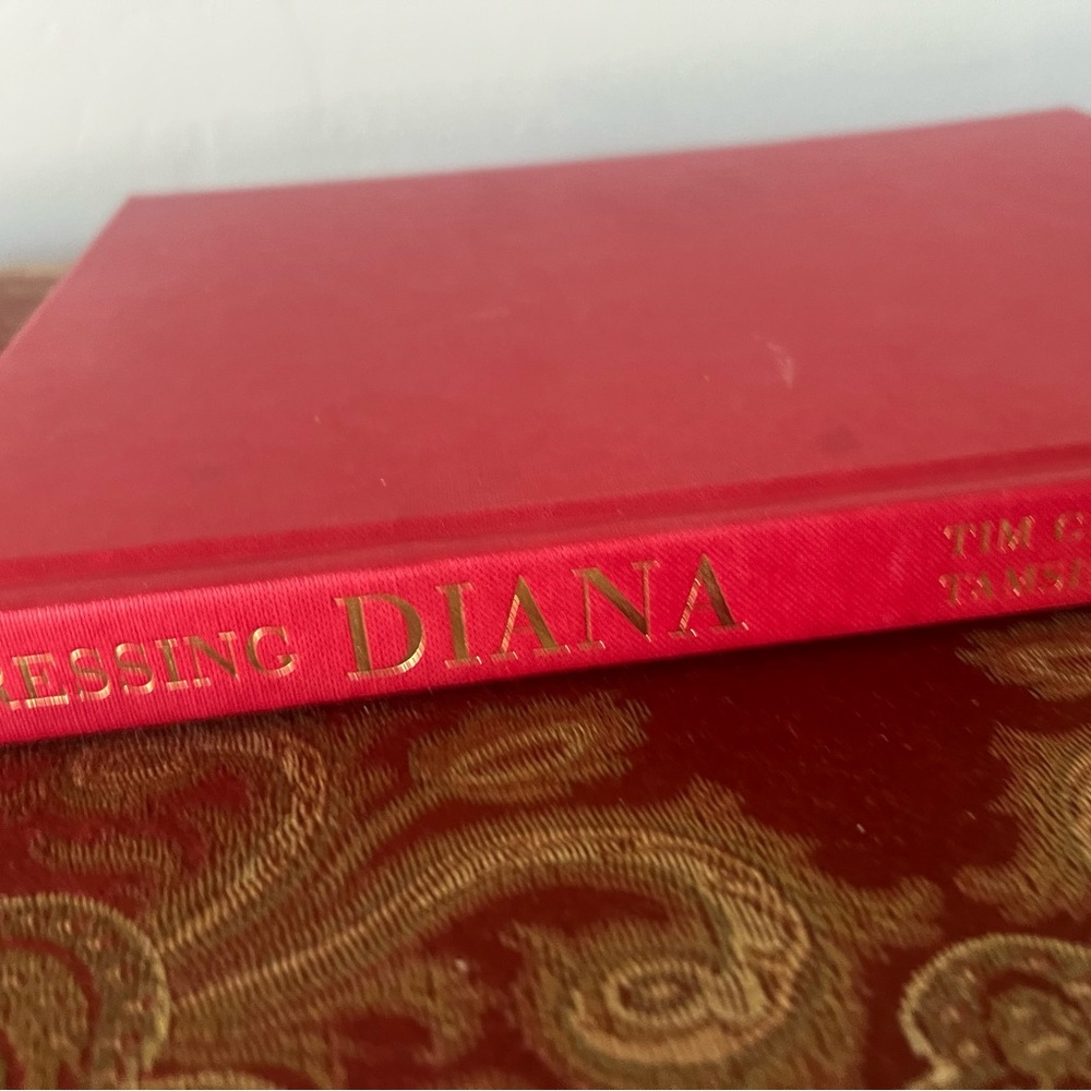 Dressing Diana Red Hardcover Book by Tim Graham and Tamsin Blanchard